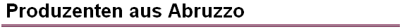 Produzenten aus Abruzzo