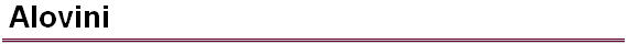 Alovini