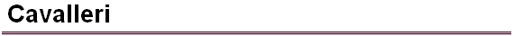 Cavalleri