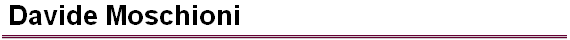 Davide Moschioni