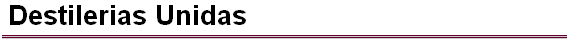 Destilerias Unidas