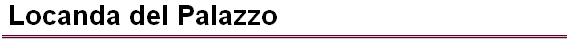 Locanda del Palazzo