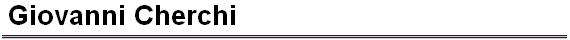 Giovanni Cherchi
