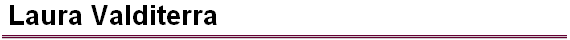 Laura Valditerra