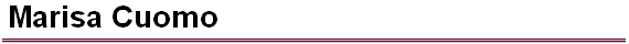 Marisa Cuomo