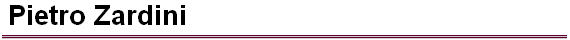 Pietro Zardini