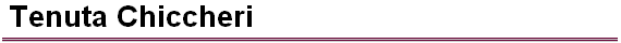 Tenuta Chiccheri