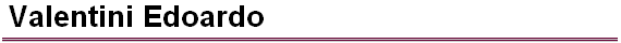 Valentini Edoardo