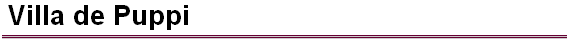 Villa de Puppi